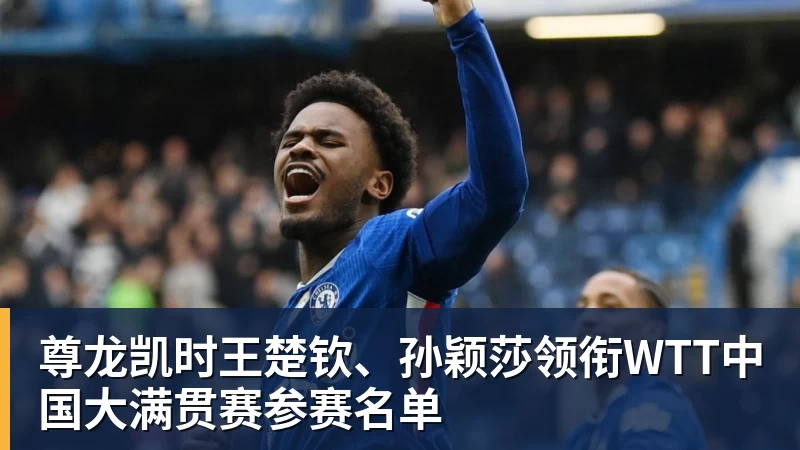 尊龙凯时王楚钦、孙颖莎领衔WTT中国大满贯赛参赛名单